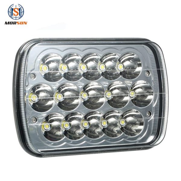 Đèn pha led 5x7 Inch dành cho xe Jeep YJ Cherokee XJ