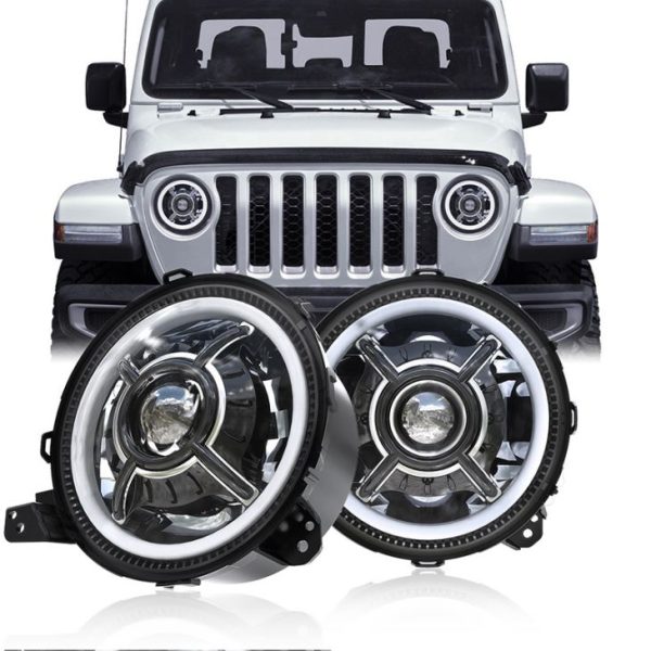 Đối với Jeep 9 Inch JL Headlight 9 Wrangler JL Headlight 108W JL Headlight Factory