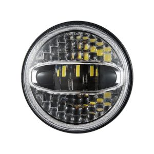 Đèn pha LED 7 inch cho xe Jeep Wrangler JK và Harley