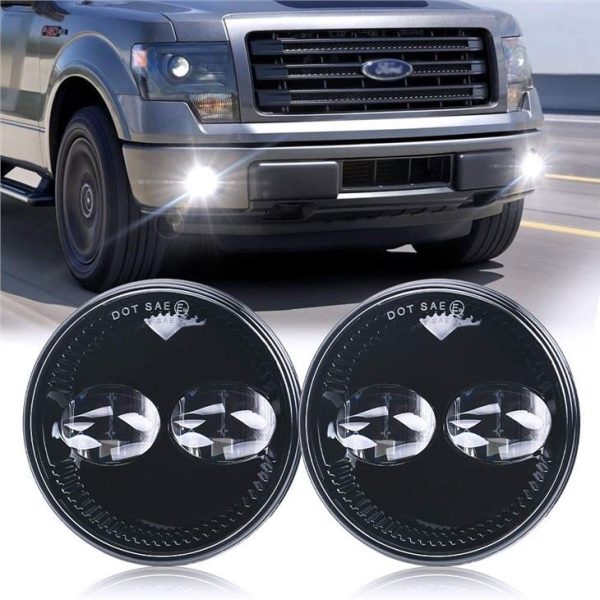 Morsun Car Parts4.5 Inch Đèn sương mù cho Ford F150 F-150 09-14 Ranger 08-11 Đèn sương mù